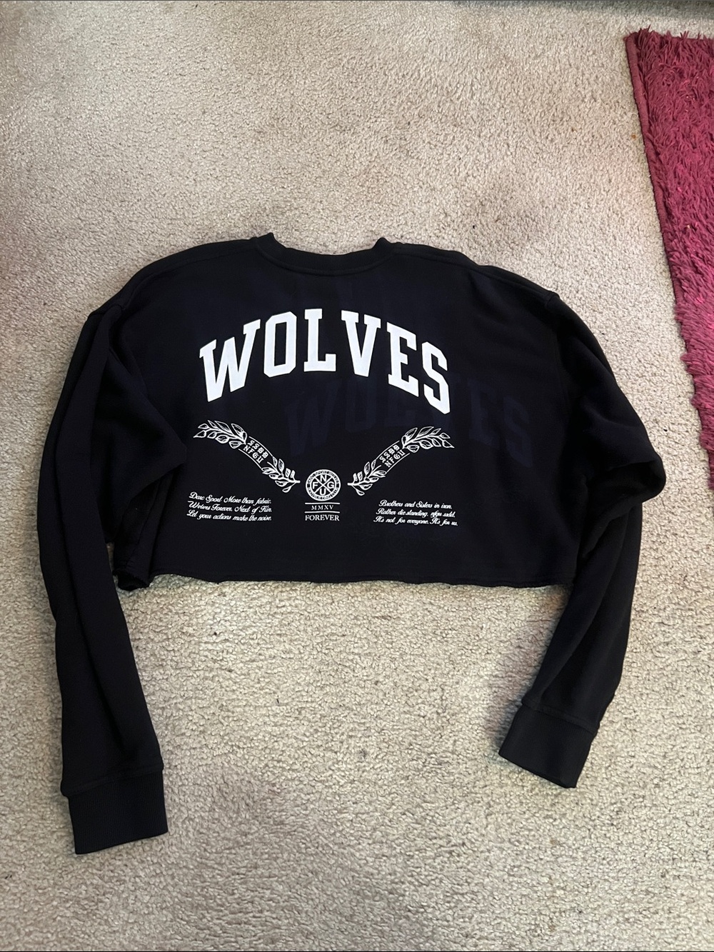 Darc sport SHE crop crewneck